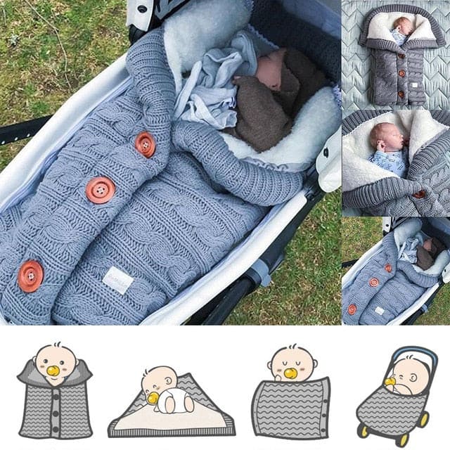 Anouck | Baby Sleeping Bag With Fleece Lining (SOFT AND WARM)