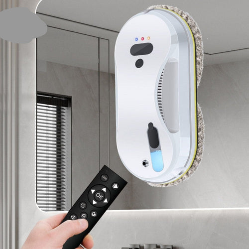 CleanSweep™ Window cleaning robot | Automatic cleaning with sensors & water spray or separate pads.